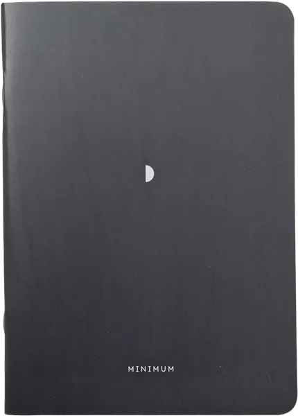 Изображение Тетрадь 40л клетка Би Смарт минимализм черная Инфолио Групп , 1 шт