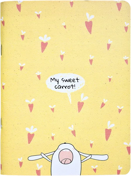 Изображение Тетрадь 48л клетка Би Смарт банни морковки Инфолио Групп , 1 шт