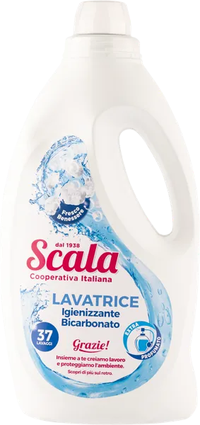 Изображение Средство для стирки жидкое Скала бикарбонат универсальное Деко Индастри п/у, 1,5 л