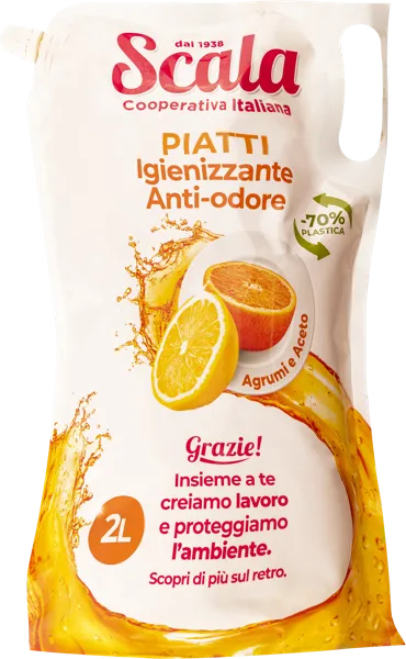 Изображение Средство для мытья посуды Скала цитрус Деко Индастри м/у, 2 л