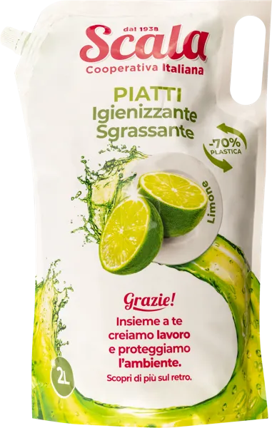 Изображение Средство для мытья посуды Скала лимон Деко Индастри м/у, 2 л