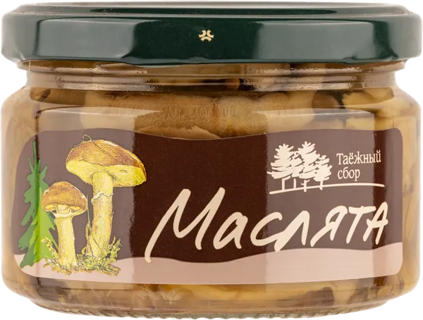 Изображение Маслята маринованные Таежный сбор резаные Тайга-Продукт с/б, 250 г
