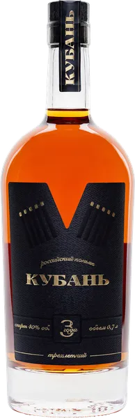 Изображение Коньяк 40% Кубань 3 года Новокубанский с/б, 0,5 л