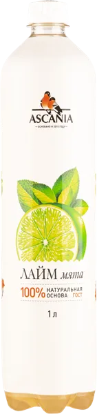Изображение Напиток газ Аскания лайм Аскания п/б, 1 л
