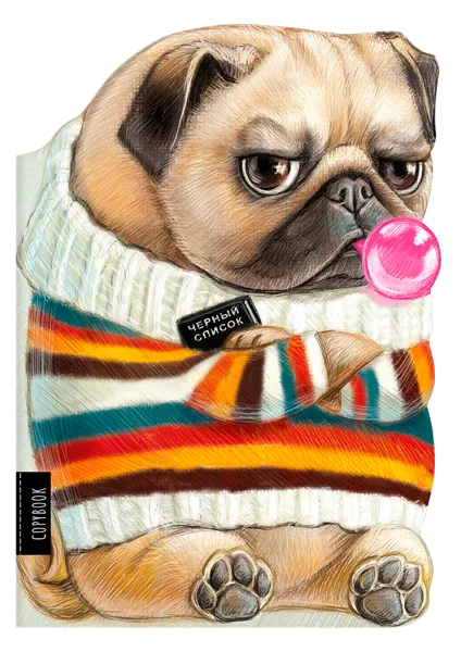 Изображение Тетрадь 40л в точку Феникс+ грозный мопс Феникс+ м/у, 1 шт