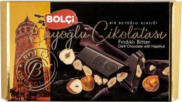 Изображение Шоколад темный 55% Болчи фундук Болчи Чиколата м/у, 150 г