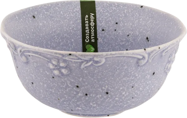 Изображение Салатник 12см голубой Табрис сид блоссом с рельефом Ловингхоум , 1 шт