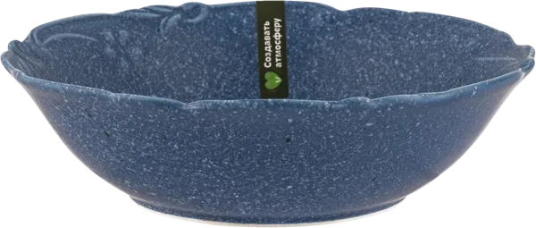 Изображение Миска 18см синяя Табрис сид блоссом с рельефом Ловингхоум , 1 шт