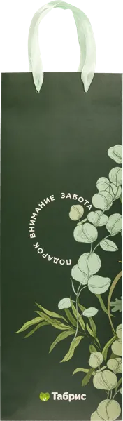 Изображение Пакет 13*37см для бутылок Табрис артишок изумрудный ТАБРИС , 1 шт