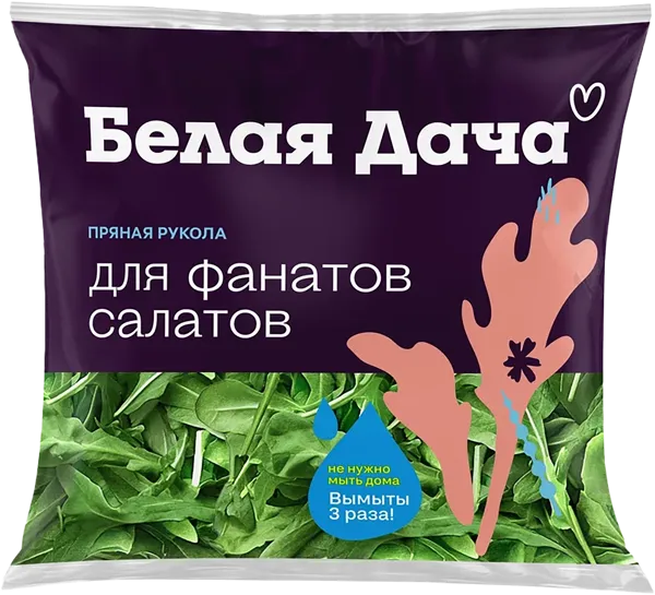 Изображение Салат свежий Белая дача Рукола Белая дача м/у, 50 г