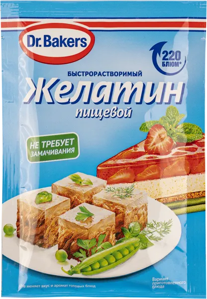 Изображение Желатин Др. Бейкерс Др. Бейкерс м/у, 30 г