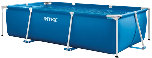 Изображение Бассейн 300*200*75см каркасный Интекс фрейм голубой прямоугол Интекс м/у, 1 шт