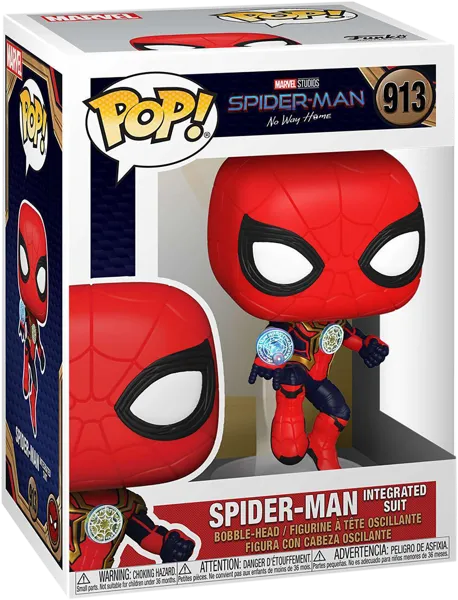 Изображение Фигурка 913 3+ Фанко поп комиксы человек паук Фанко к/у, 1 шт