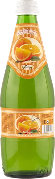 Изображение Напиток газ Лаги апельсин Лаги с/б, 0,5 л