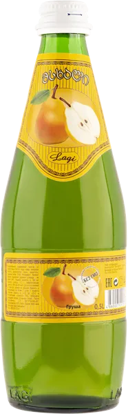 Изображение Напиток газ Лаги груша Лаги с/б, 0,5 л