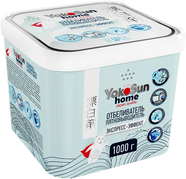 Изображение Пятновыводитель для белья Йокосан хоум экспресс-эффект универсал Азия Лайф к/у, 1 КГ