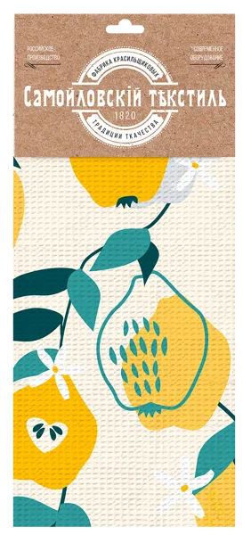 Изображение Полотенце 45*60см для кухни Самойловский текстиль груша Нордтекс к/у, 1 шт