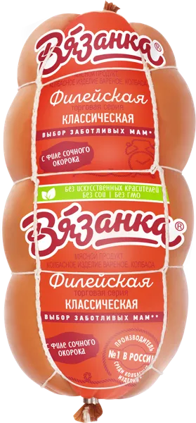 Изображение Колбаса вареная Вязанка филейская Стародвор колбасы п/а, 450 г