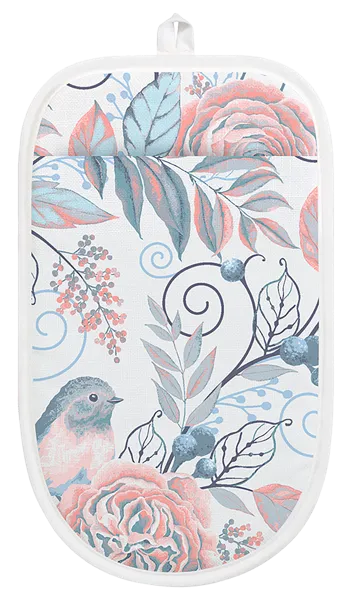 Изображение Прихватка для горячего Веросса серые птицы с карманом Нордтекс к/у, 1 шт