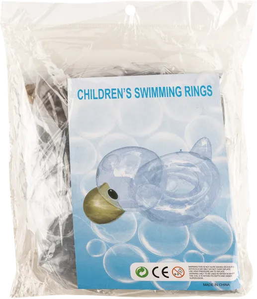 Изображение Круг 63см для плавания Ройманн голубой прозрачный утенок Ройманн м/у, 1 шт