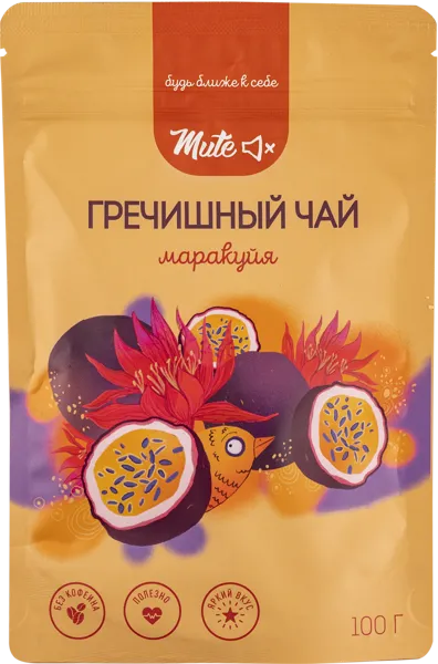 Изображение Напиток чайный гречишный Мьют маракуйя Мьют м/у, 100 г