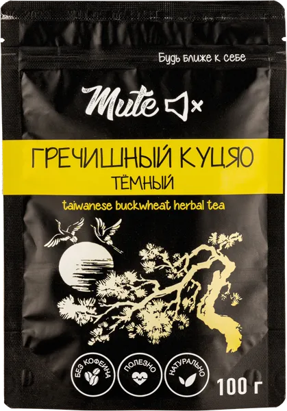 Изображение Напиток чайный гречишный Мьют куцяо темный Мьют м/у, 100 г