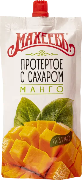Изображение Манго протертое Махеевъ с сахаром Эссен продакшн м/у, 300 г