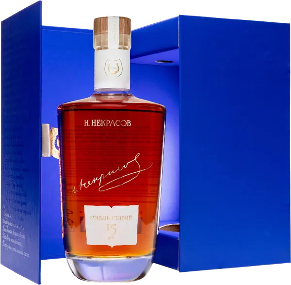 Изображение Коньяк 15 лет 40% Новокубанский н. некрасов Новокубанский п/у, 0,7 л