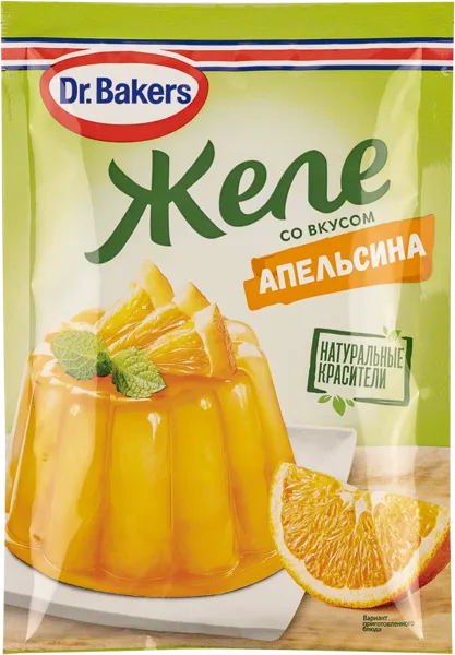 Изображение Желе Др. Бейкерс апельсин Др. Бейкерс м/у, 45 г