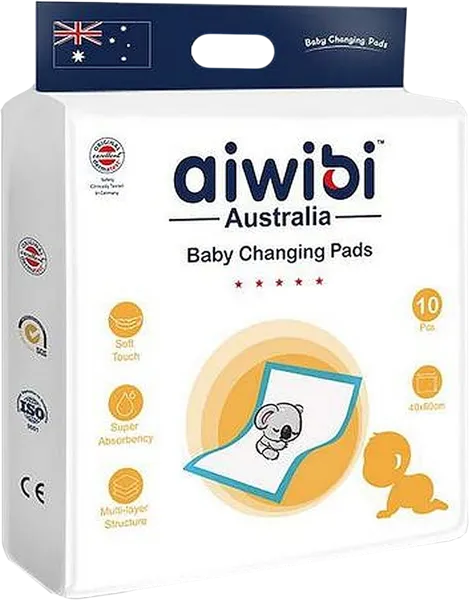 Изображение Пеленка для детей 60*40см Айвиби одноразовая Ефар Индастриал м/у, 10 шт