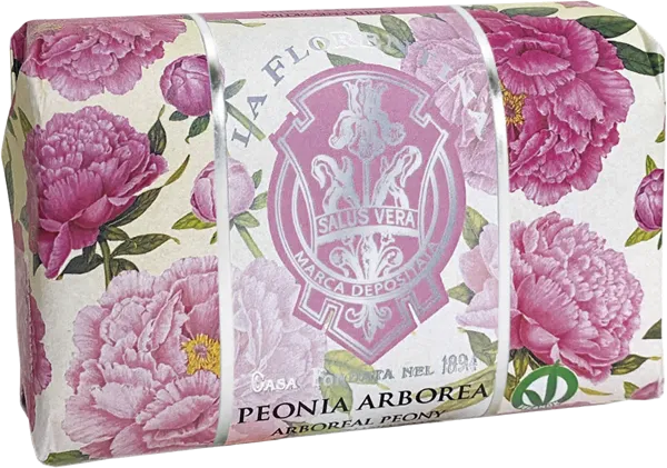 Изображение Мыло туалетное Ла флорентина изысканный пион Марио Фисси м/у, 200 г