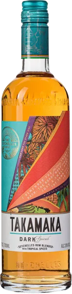 Изображение Ром золотой пряный Такамака дарк спайсд Такамака с/б, 0,7 л