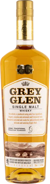 Изображение Виски солодовый Грэй Глен сингл молт 5 лет Ладога с/б, 0,7 л