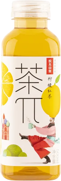 Изображение Напиток Чай черный негаз Пи лимон Ногфу спринг п/б, 0,5 л