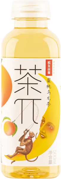 Изображение Напиток Чай зеленый негаз Пи улун медовый персик Ногфу спринг п/б, 0,5 л