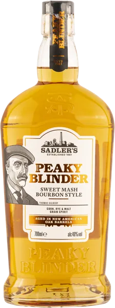 Изображение Виски зерновой 3 года Пики Блайндер свит меш бурбон Хейлвуд Интернеш с/б, 0,7 л