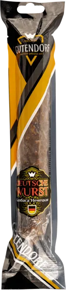 Изображение Колбаса сырокопченая Гутендорф немецкая Танаис ТТК в/у, 250 г