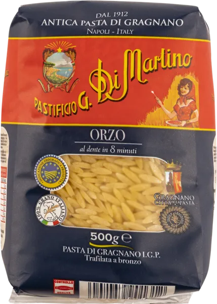 Изображение Макароны из твердых сортов Ди Мартино из Граньяно орзо Ди Мартино м/у, 500 г