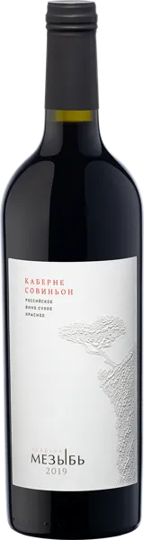 Изображение Вино красное сухое стиль №3 Каберне Совиньон ЗГУ Усадьба Мезыбь Мезыбь с/б, 0,75 л
