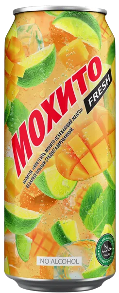 Изображение Напиток газ Мохито манго Очаково ж/б, 0,45 л