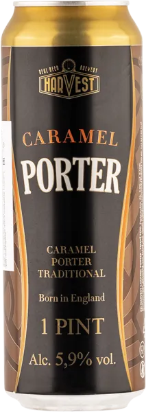 Изображение Пиво темное Портер 5,9% Чешска Пинта харвест карамель Чешска Пинта ж/б, 0,568 л