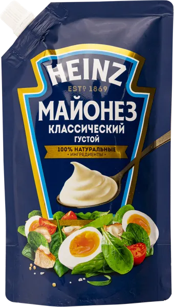 Изображение Майонез 67% Хайнц классический Петропродукт м/у, 300 г