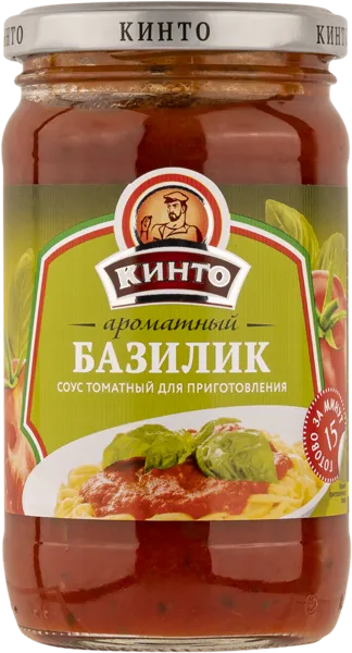 Изображение Соус томатный Кинто базилик Дарсил с/б, 350 г