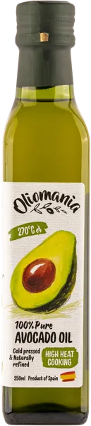 Изображение Масло авокадо Олиомания рафинированное Муэлоилва с/б, 250 мл