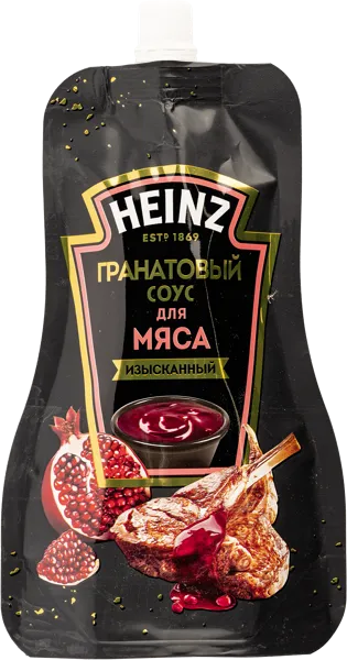 Изображение Соус к мясу Хайнц гранатовый Петропродукт м/у, 200 г