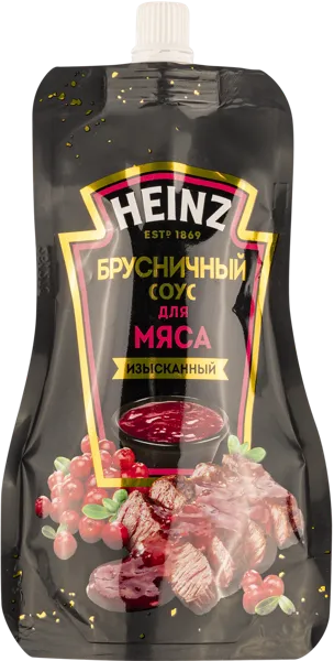 Изображение Соус к мясу Хайнц брусничный Петропродукт м/у, 200 г