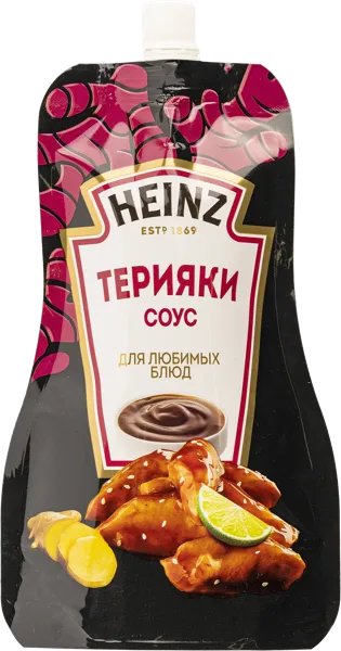 Изображение Соус соевый Хайнц терияки Петропродукт м/у, 200 г
