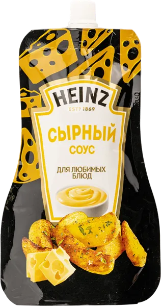 Изображение Соус 57,5% Хайнц сырный Петропродукт м/у, 200 г
