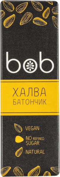 Изображение Батончик Боб халва Полезный шоколад кор, 50 г