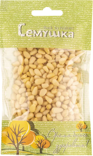 Изображение Орехи натуральные Семушка кедровый орех Комсервис м/у, 50 г